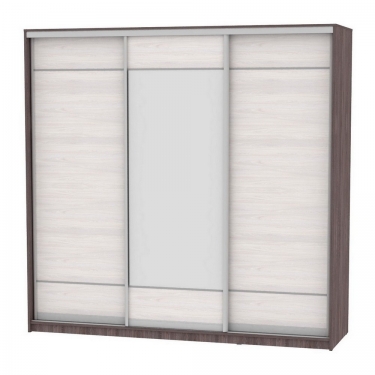 Шкаф-купе Аларти B-220х235х60-1ЯАТ-ЯАС-D7D8D7