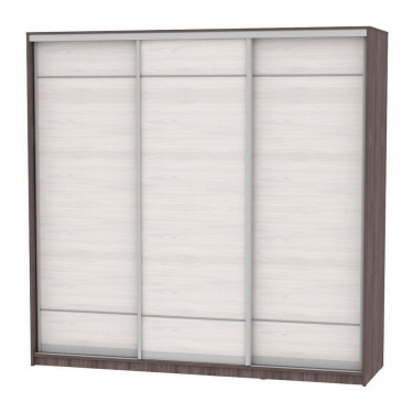 Шкаф-купе Аларти B-220х235х60-2ЯАТ-ЯАС-D7D7D7