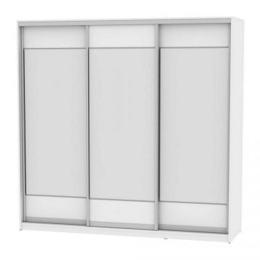 Шкаф-купе Аларти B-220х235х60-2Белый-D8D8D8