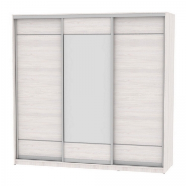 Шкаф-купе Аларти B-220х235х60-2ЯАС-D7D8D7