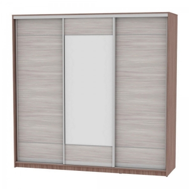 Шкаф-купе Аларти B-220х235х60-2ЯШТ-ЯШС-D7D8D7