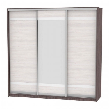 Шкаф-купе Аларти B-220х235х60-2ЯАТ-ЯАС-D9D10D9