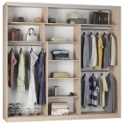 Шкаф-купе Аларти B-220х235х60-3ДМ-D8D8D8