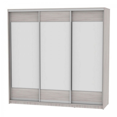 Шкаф-купе Аларти B-220х235х60-3ЯШС-D8D8D8