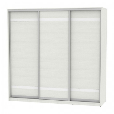 Шкаф-купе Аларти B-220х235х60-3ВД-D9D9D9