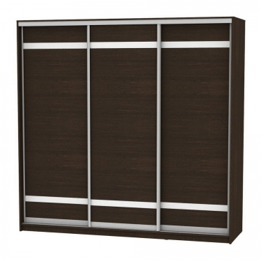 Шкаф-купе Аларти B-220х235х60-3Венге-D9D9D9