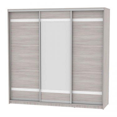 Шкаф-купе Аларти B-220х235х60-3ЯШС-D9D10D9