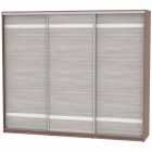 Шкаф-купе Аларти B-220х270х60-1ЯШТ-ЯШС-D9D9D9