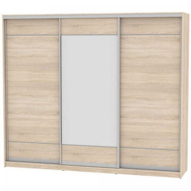 Шкаф-купе Аларти B-220х270х60-1ДСС-D7D8D7