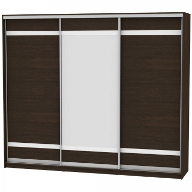 Шкаф-купе Аларти B-220х270х60-1Венге-D9D10D9