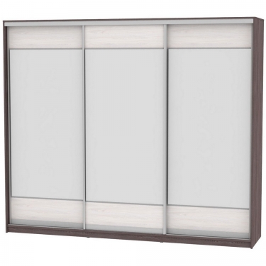 Шкаф-купе Аларти B-220х270х60-2ЯАТ-ЯАС-D8D8D8
