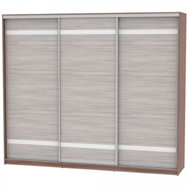 Шкаф-купе Аларти B-220х270х60-2ЯШТ-ЯШС-D9D9D9