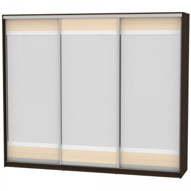 Шкаф-купе Аларти B-220х270х60-2Венге-ДМ-D10D10D10