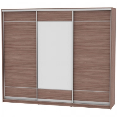 Шкаф-купе Аларти B-220х270х60-2ЯШТ-D7D8D7