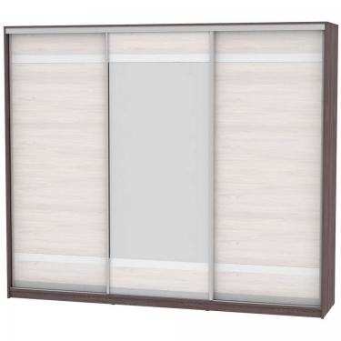 Шкаф-купе Аларти B-220х270х60-2ЯАТ-ЯАС-D9D10D9