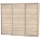 Шкаф-купе Аларти B-220х270х60-3ДСС-D7D7D7