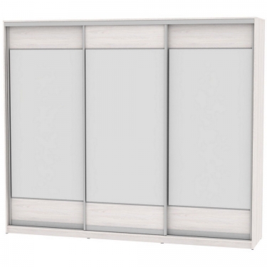 Шкаф-купе Аларти B-220х270х60-3ЯАС-D8D8D8