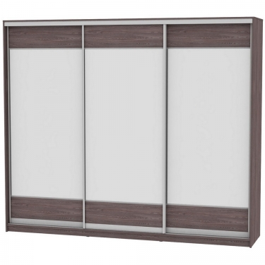Шкаф-купе Аларти B-220х270х60-3ЯАТ-D8D8D8