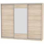 Шкаф-купе Аларти B-220х270х60-3ДСС-D7D8D7