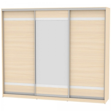 Шкаф-купе Аларти B-220х270х60-3ДМ-D9D10D9