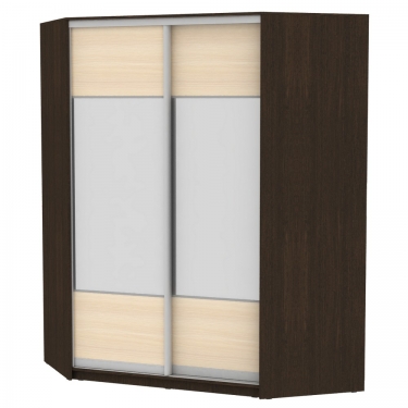 Шкаф-купе Аларти YA-198х1400-568-1Венге-ДМ-D3D3
