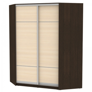 Шкаф-купе Аларти YA-198х1400-568-1Венге-ДМ-D4D4