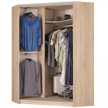 Шкаф-купе Аларти YA-198х1250-5Белый-D5D5