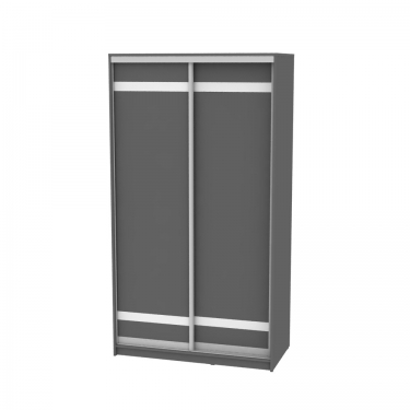 Шкаф-купе Аларти B-230х120х60-1Графит-D9D9