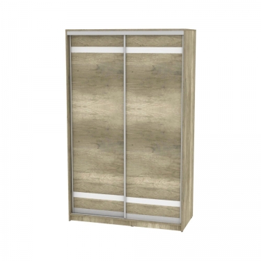 Шкаф-купе Аларти B-230х135х60-2ДКМ-D9D9