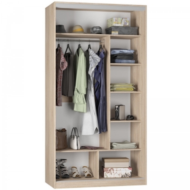 Шкаф-купе Аларти B-230х120х60-2ДВ-D10D10