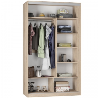 Шкаф-купе Аларти B-230х135х60-2ДКМ-D9D10