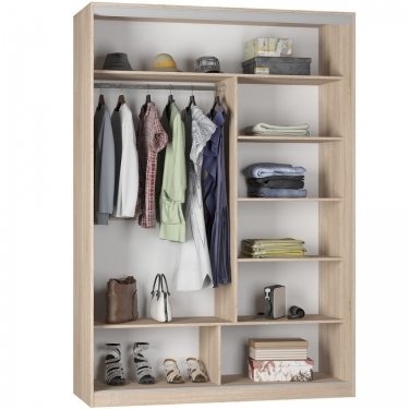 Шкаф-купе Аларти B-230х160х60-2ДКМ-D7D8