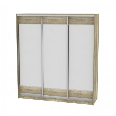 Шкаф-купе Аларти B-220х200х60-1ДКМ-D8D8D8