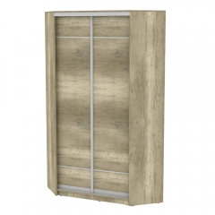 Шкаф-купе Аларти БеллаH92300х1153х1153ДКМ-D7D7