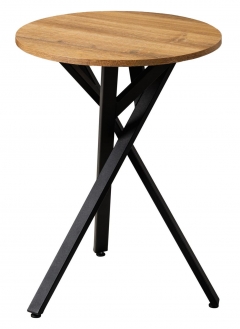 Стол журнальный R-home Flora R Шерман коньяк