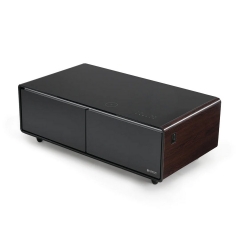 Умный кофейный столик с холодильником Eureka EUREKA TB135, Walnut+Black
