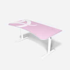 Стол для компьютера Arozzi Arozzi Arena Gaming Desk - White-Pink