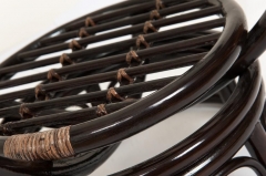 Столик журнальный со стеклом Tetchair BENOA 5005 Antique brown античный черно-коричневый