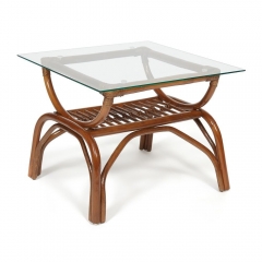 Столик кофейный Tetchair VENICE 53x46x45 см, coco brown коричневый кокос