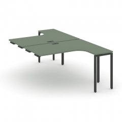 Рабочая станция-приставка к опорным тумбам Рива CONCEPT CN.DSAPR-002 Кобо Черный