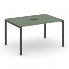 Стол переговорный 1 столешница Рива CONCEPT CN.PRG-014 Кобо Антрацит