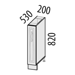 Бутылочница Витра Милана 23.71.1 Сосна Астрид/Ваниль