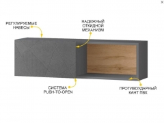 Полка навесная лев/прав Витра Джерси 602.42