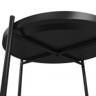 Стол журнальный Мебелик Берген Черный