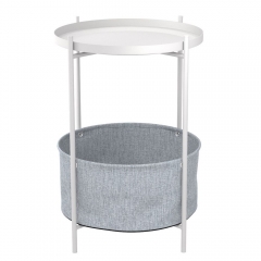 Стол журнальный Мебелик Берген Белый