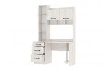 Стол компьютерный ПАМИР ПКС-5 ЛДСП дуб крафт белый