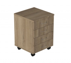 Тумба подкатная Альтерна Р.Т-4 Ясень темный