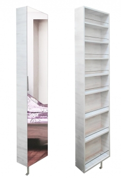 Поворотный шкаф Shelf-on Драйв Шелф левый Беленый дуб