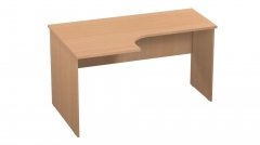 Стол компьютерный угловой Альтерна Р.РС-16 левый Крафт белый