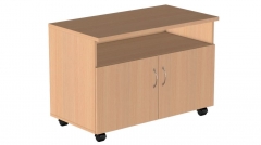 Тумба подкатная Альтерна Р.ШВ Крафт белый